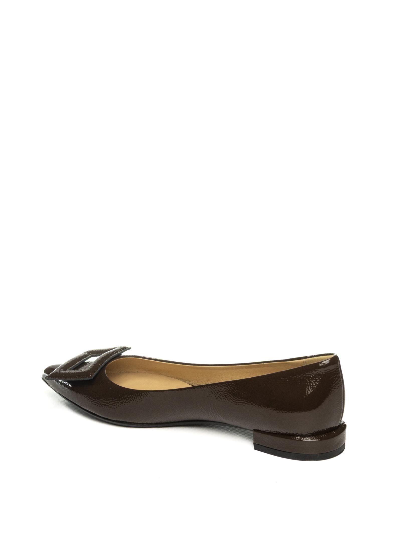 GIOIA DELL'ACQUA Ballerina naplak moro F6186 NAPLAK-BROWN 