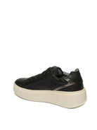 NERO GIARDINI Sneaker pelle nero 514212 GUANTO-NERO 