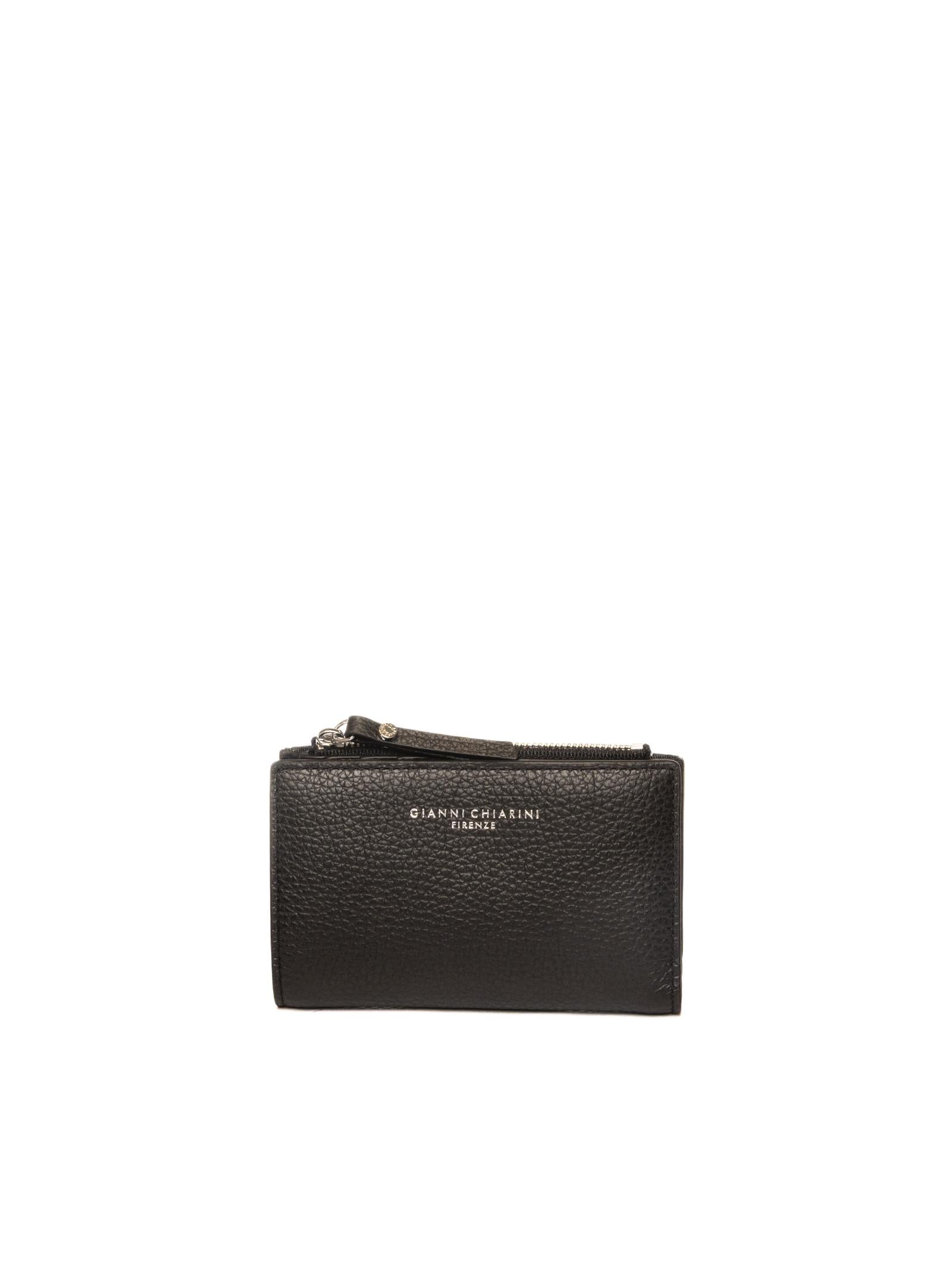 GIANNI CHIARINI portafoglio pelle nero<BR/> PF6003 GRN-001 