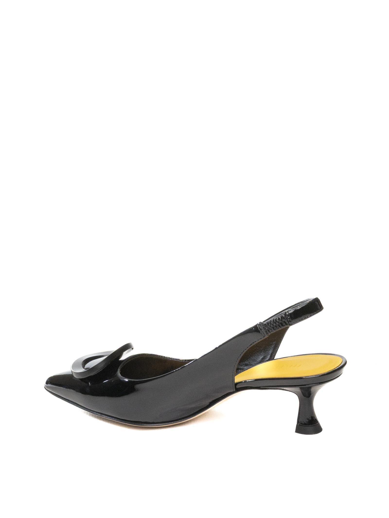 MARA BINI Chanel vernice nero U309 SPLENDOR-NERO 