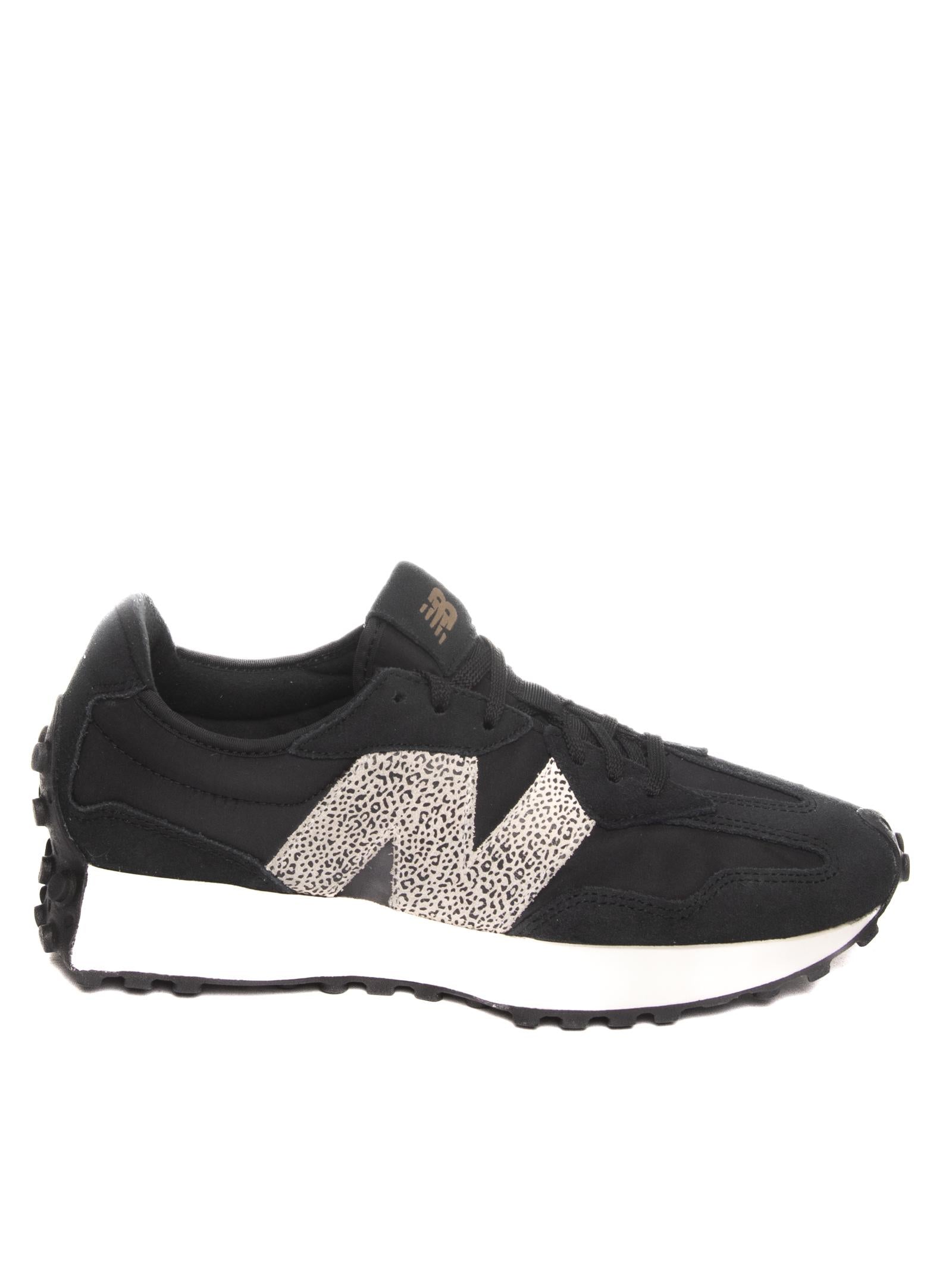NEW BALANCE sneaker 327 nero/animalier 327 D PH-BLK/ANIM 