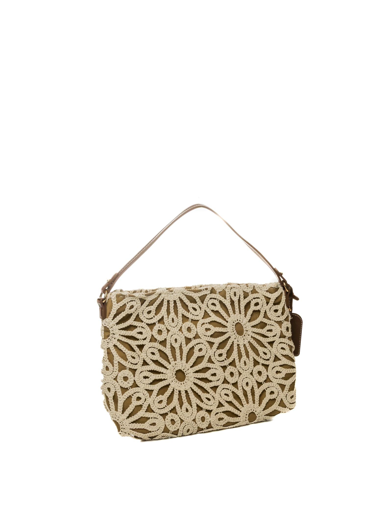 LE PANDORINE borsa a spalla gisele ecru PS2619B41 GISELE-C15 