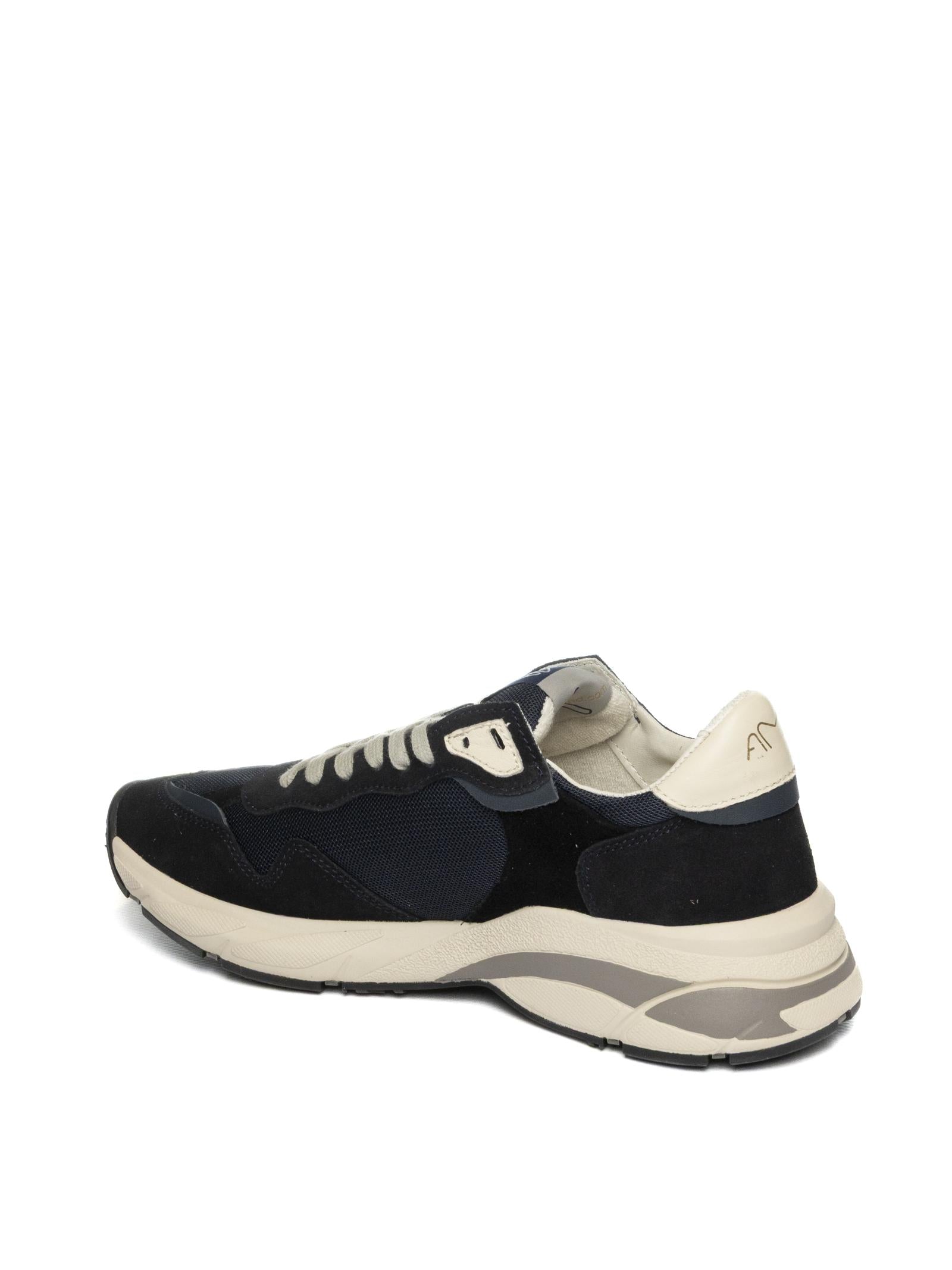AMA BRAND DELUXE Sneaker moon camoscio blu MOON U 4448-BLU 