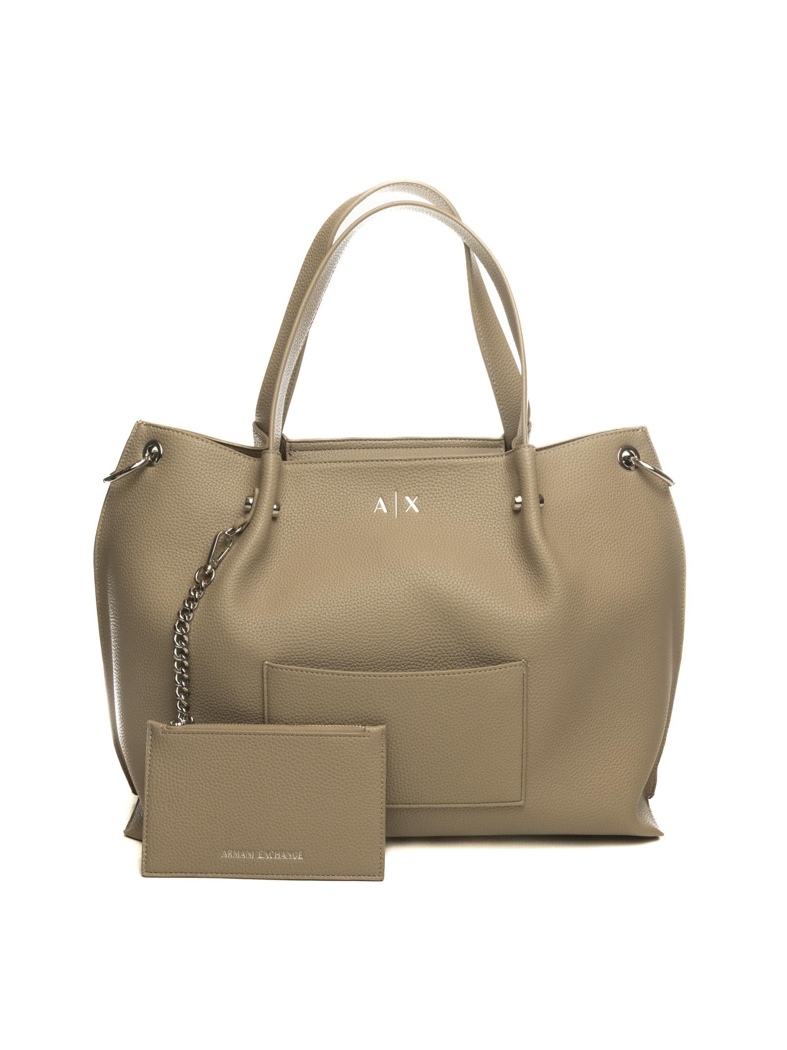 ARMANI EXCHANGE borsa a spalla beige XW001211 AF15625-U6223 