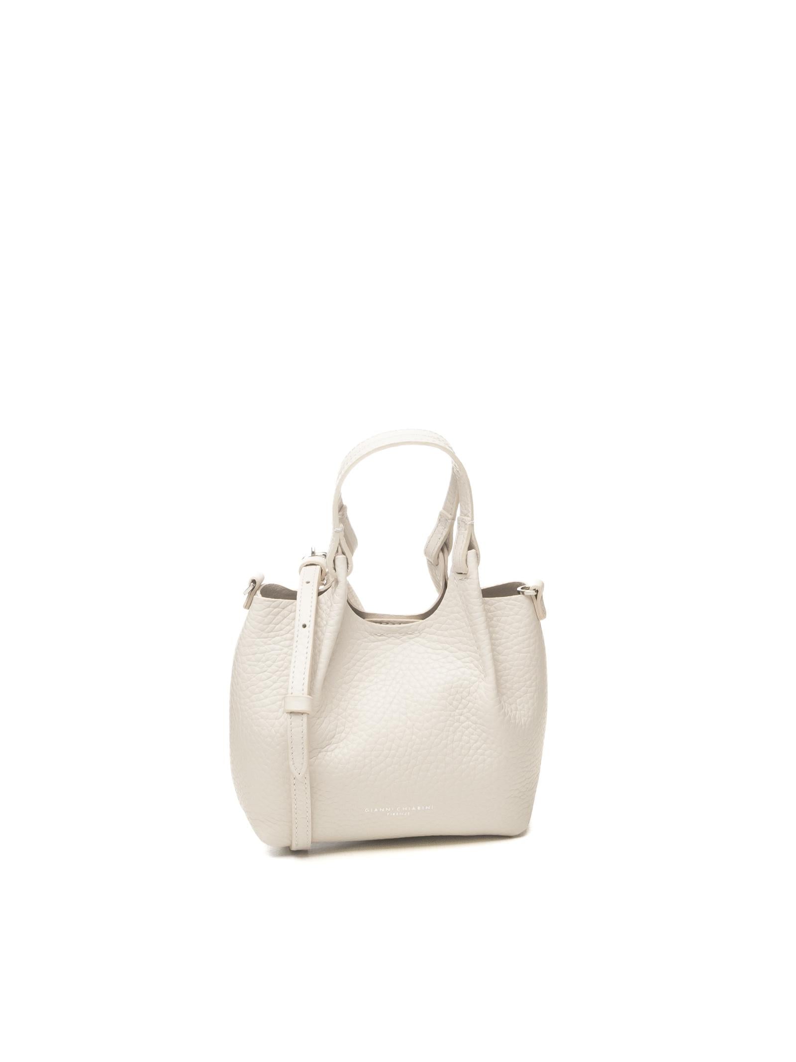 GIANNI CHIARINI borsa a mano dua avorio 9718 DUA-221 
