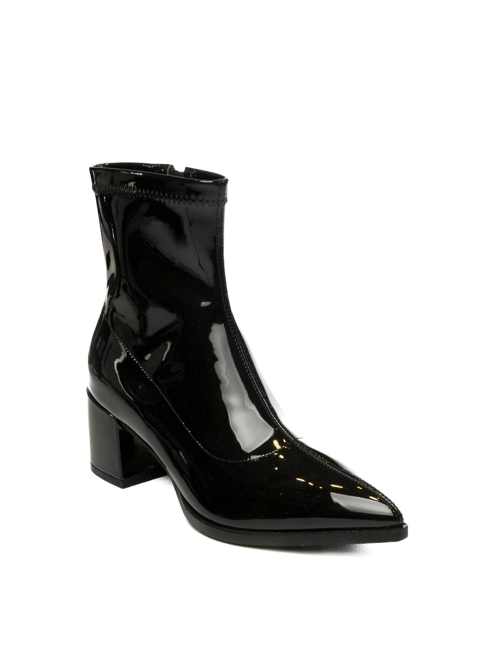 UMA PARKER NEW YORK Tronchetto vernice nero 638 VERN-NERO 