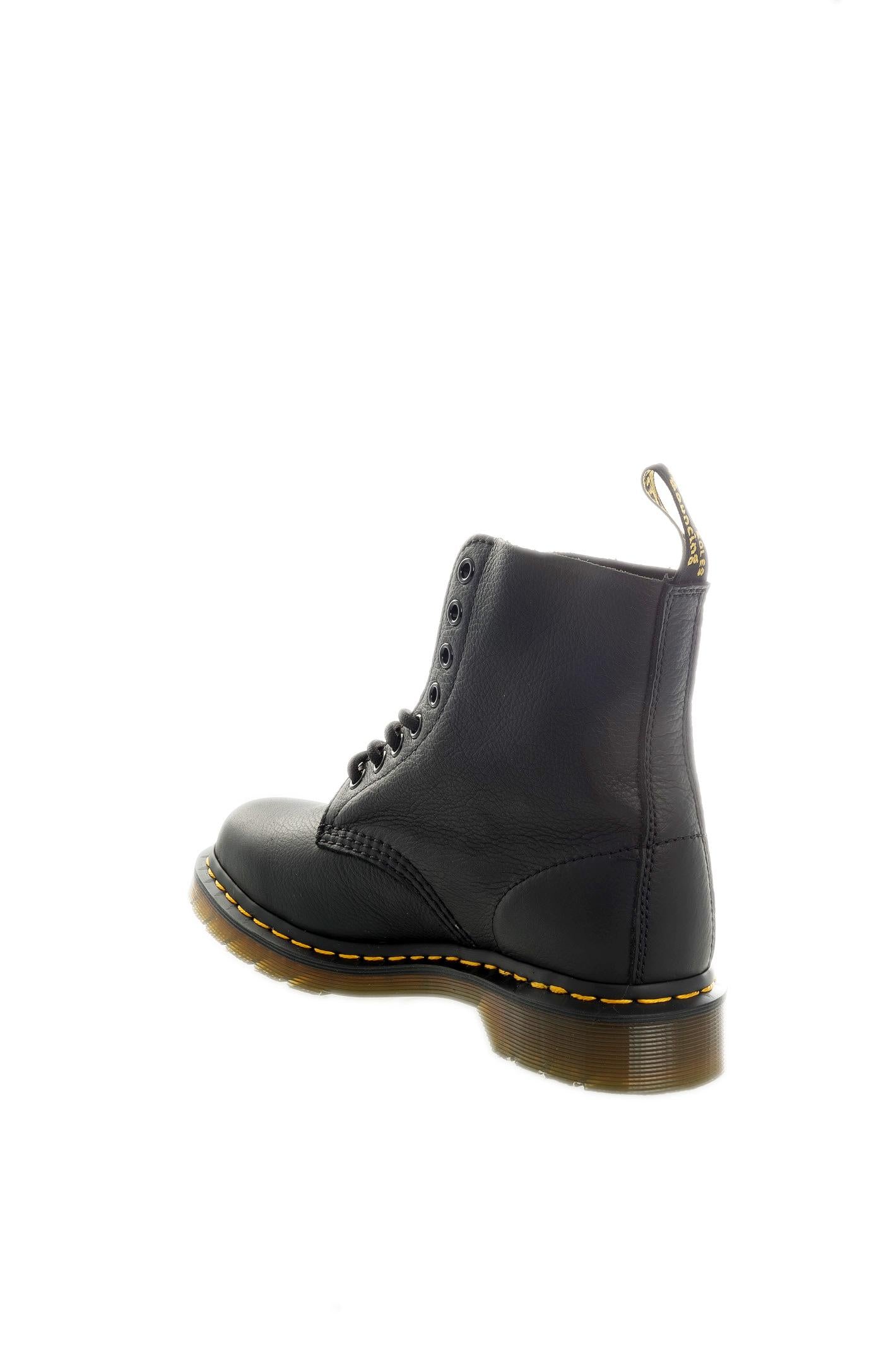 DR. MARTENS anfibio 1460 Pascal Virginia nero <BR/> 1460 PASCAL VIRGINIA-BLACK 