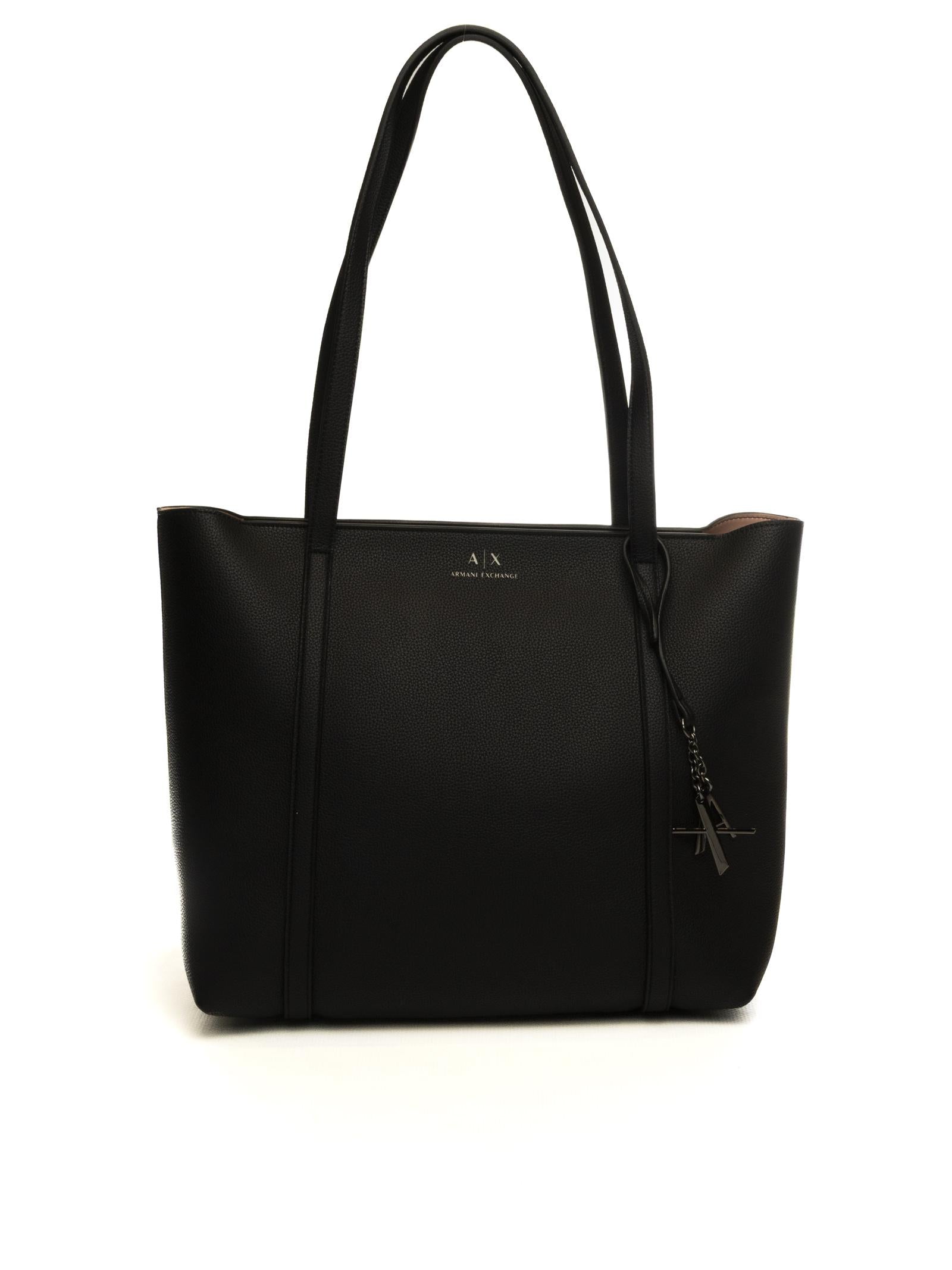 ARMANI EXCHANGE borsa a spalla nero/rosa 942930 CC726-28621 