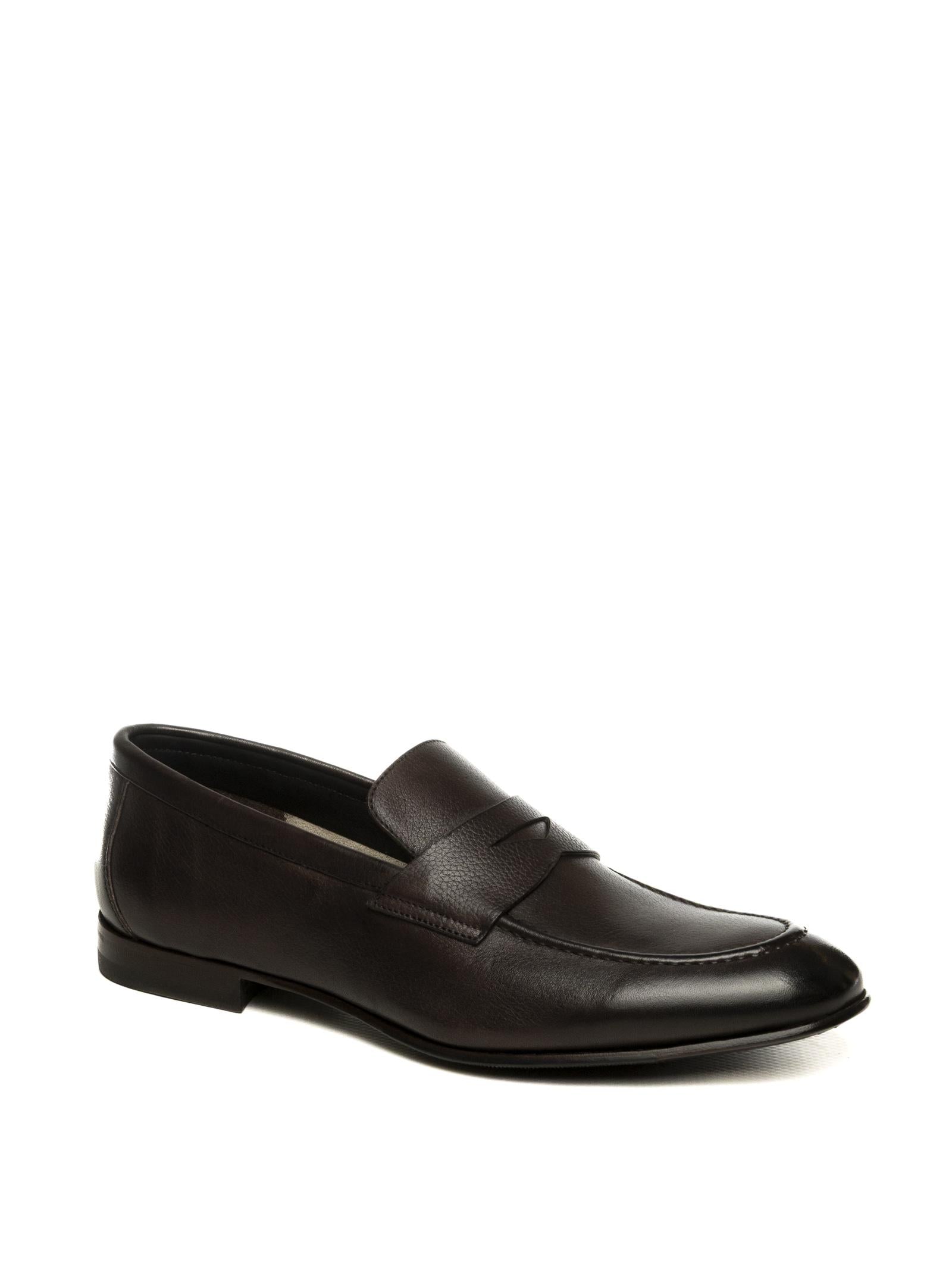 JEROLD WILTON Mocassino grained moro 1101 GRAINED-MORO 