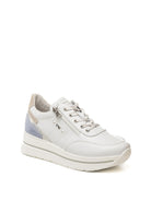 NERO GIARDINI Sneaker pelle bianco/azzurro/rosa E615203 SKIPPER-707 