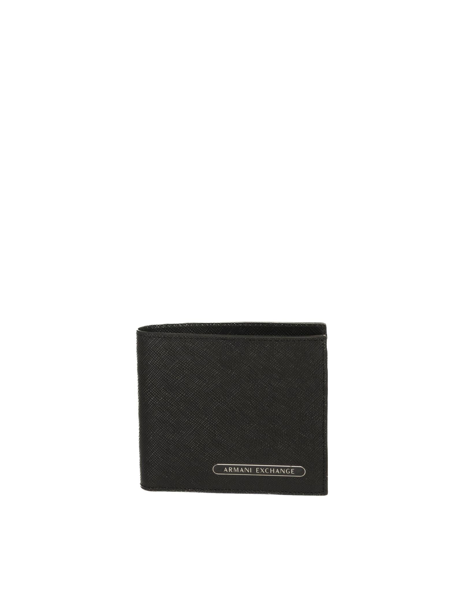 ARMANI EXCHANGE Portafogli pelle nero XM000168 AF12702-UC001 