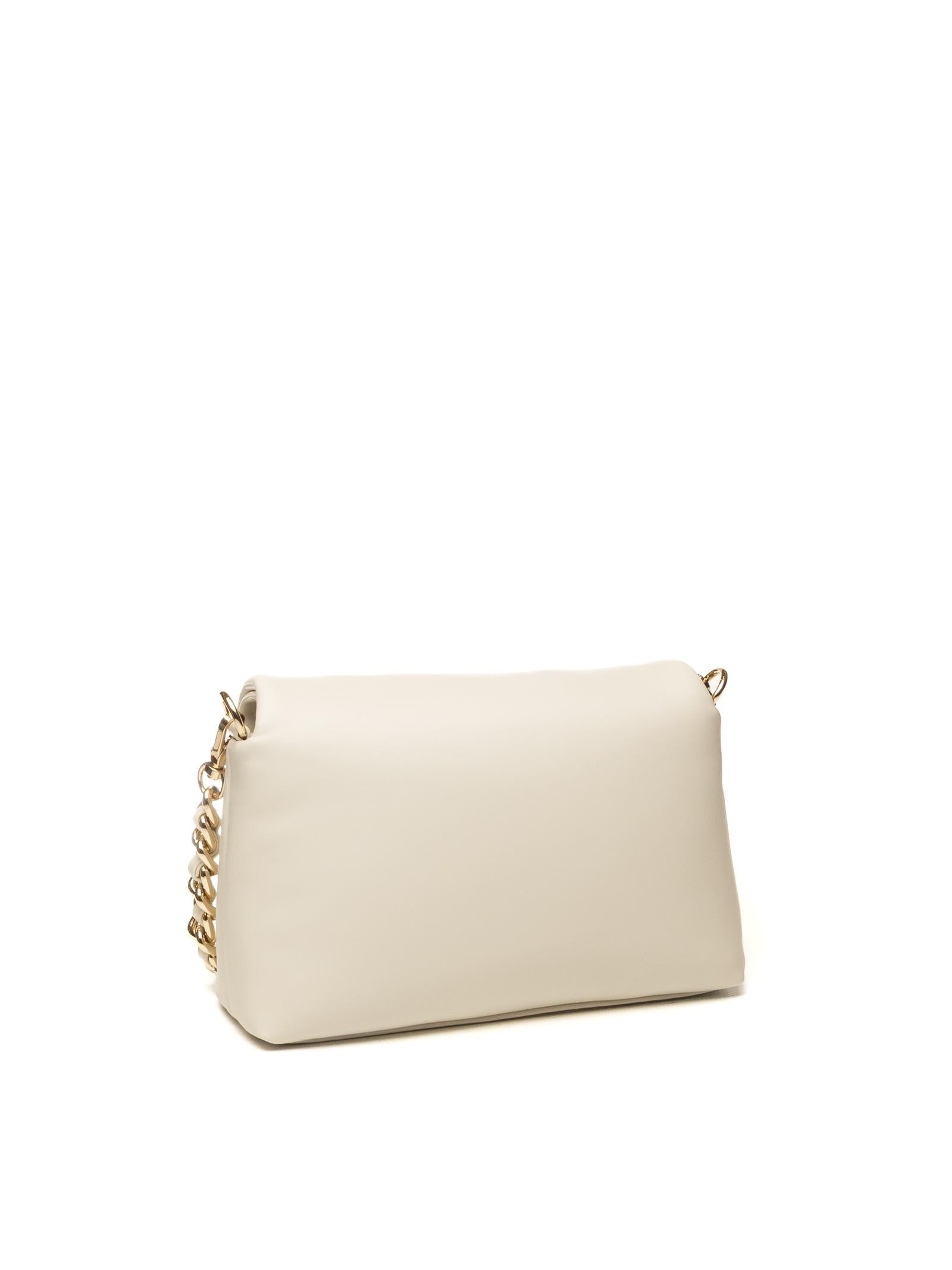 LIU JO borsa a spalla la puffy crema AA6148E0953 LA PUFFY-X0459 