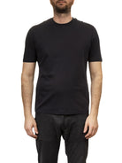 PEOPLE OF SHIBUYA girocollo cotone blu SHIKO PM444-790 