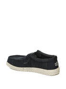 HEY DUDE Slip on wally stretch sox blu 41898 WALLY STRETCH SOX-410 