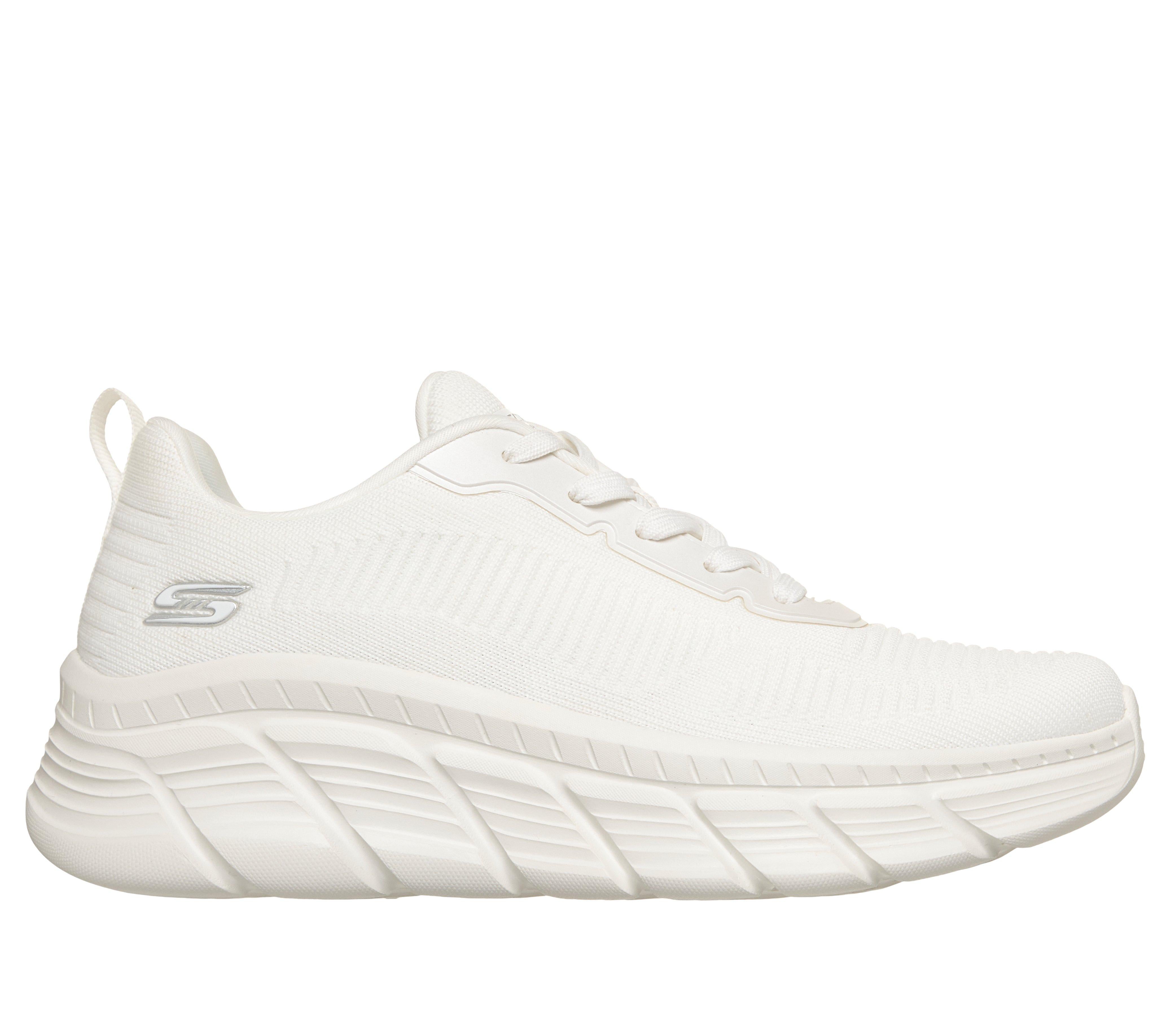 SKECHERS Sneaker bobs flex bianco 117385 BOBS B FLEX 