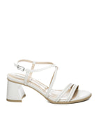 NERO GIARDINI Sandalo pelle bianco E615740 PANDORA-BIANCO 