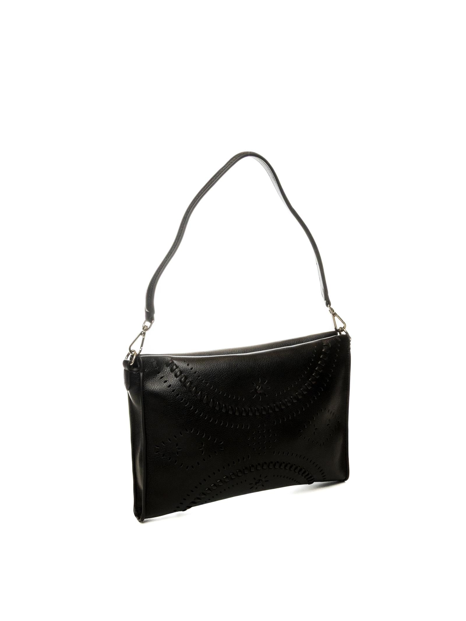ERMANNO SCERVINO borsa a spalla angelina nera 2089 ANGELINA-293 