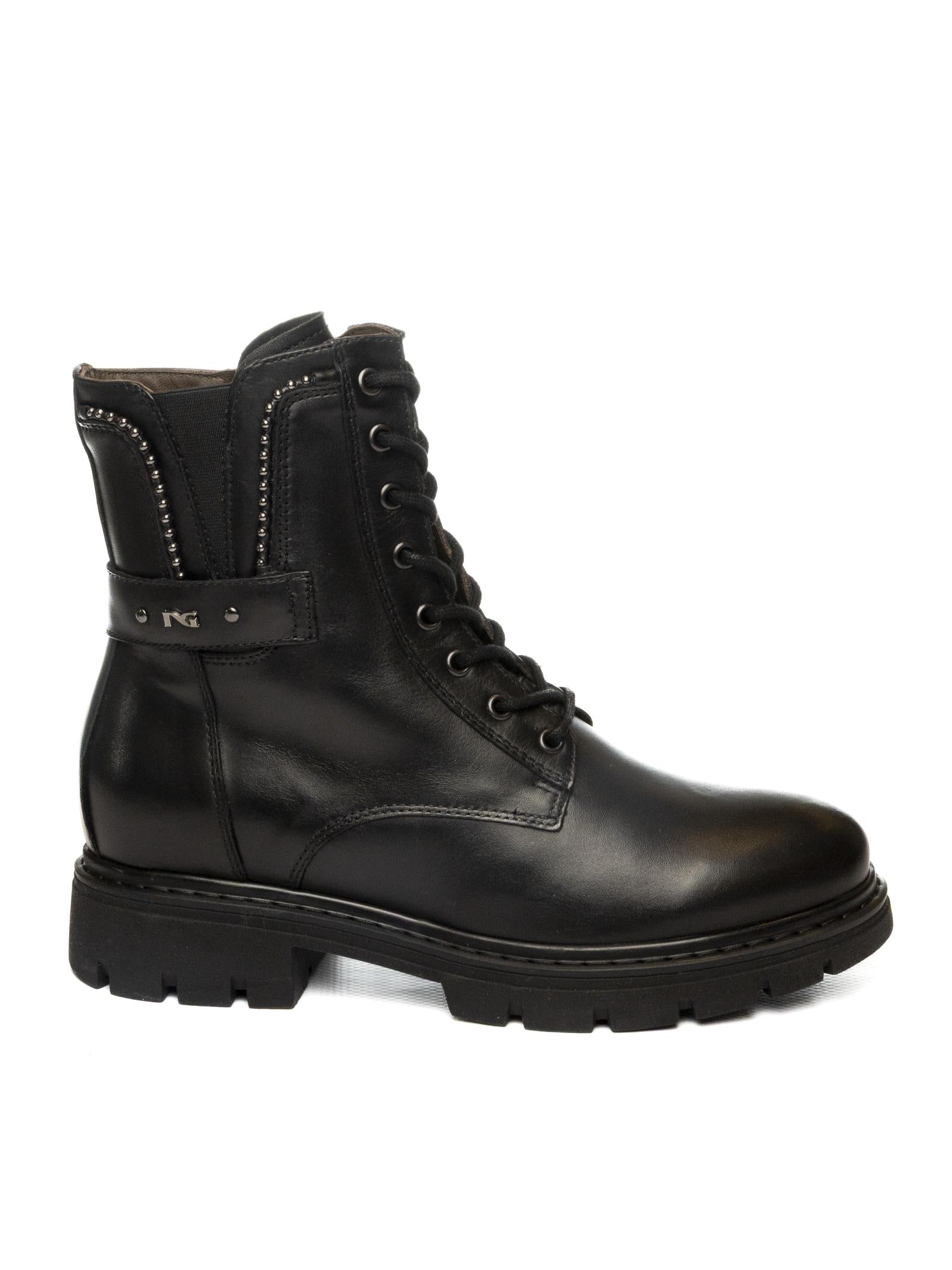 NERO GIARDINI Anfibio pelle nero 514770 GUANTO-NERO 