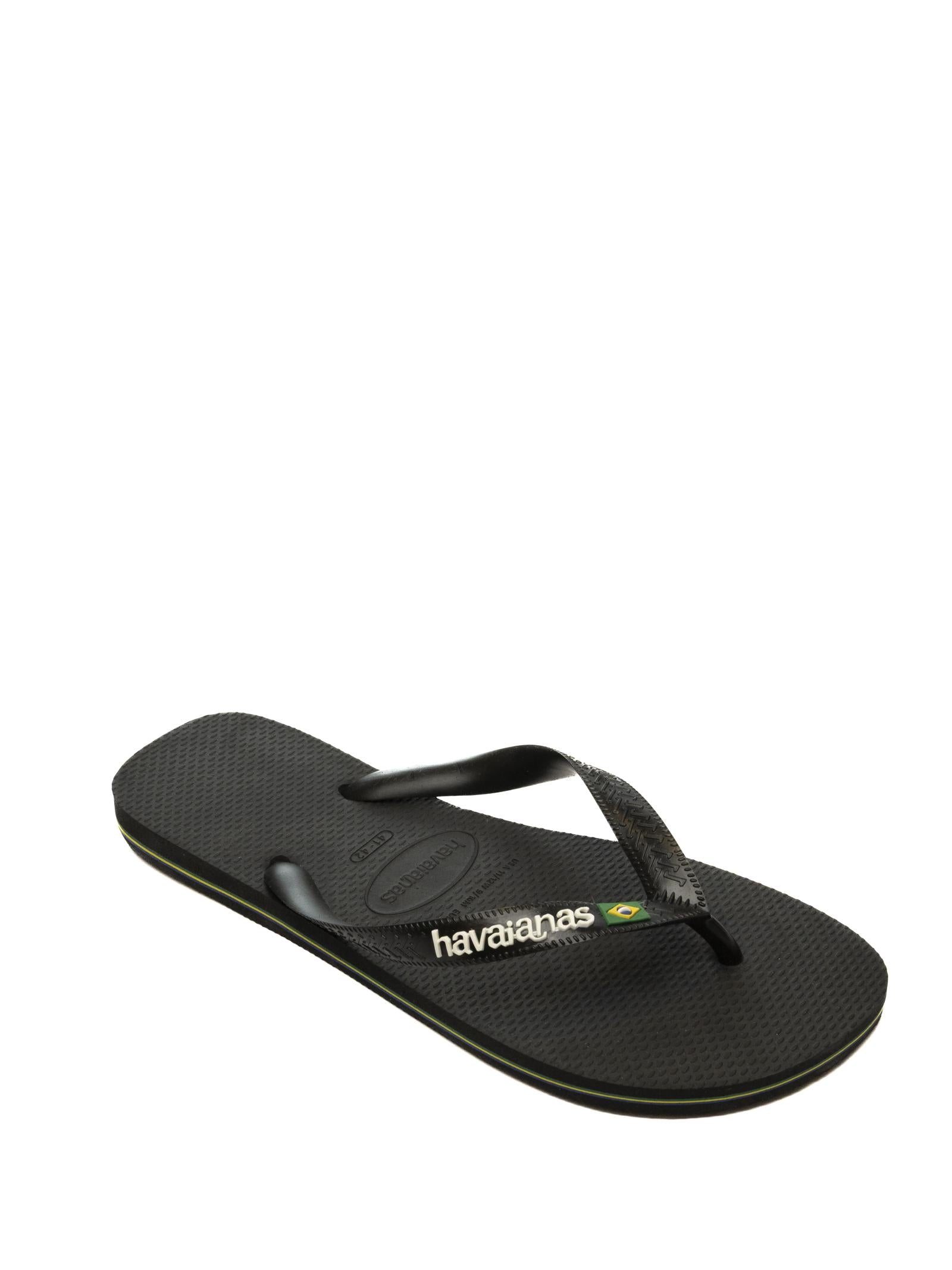 HAVAIANAS sandalo brasil logo nero 4110850 BRASIL LOGO-1069 