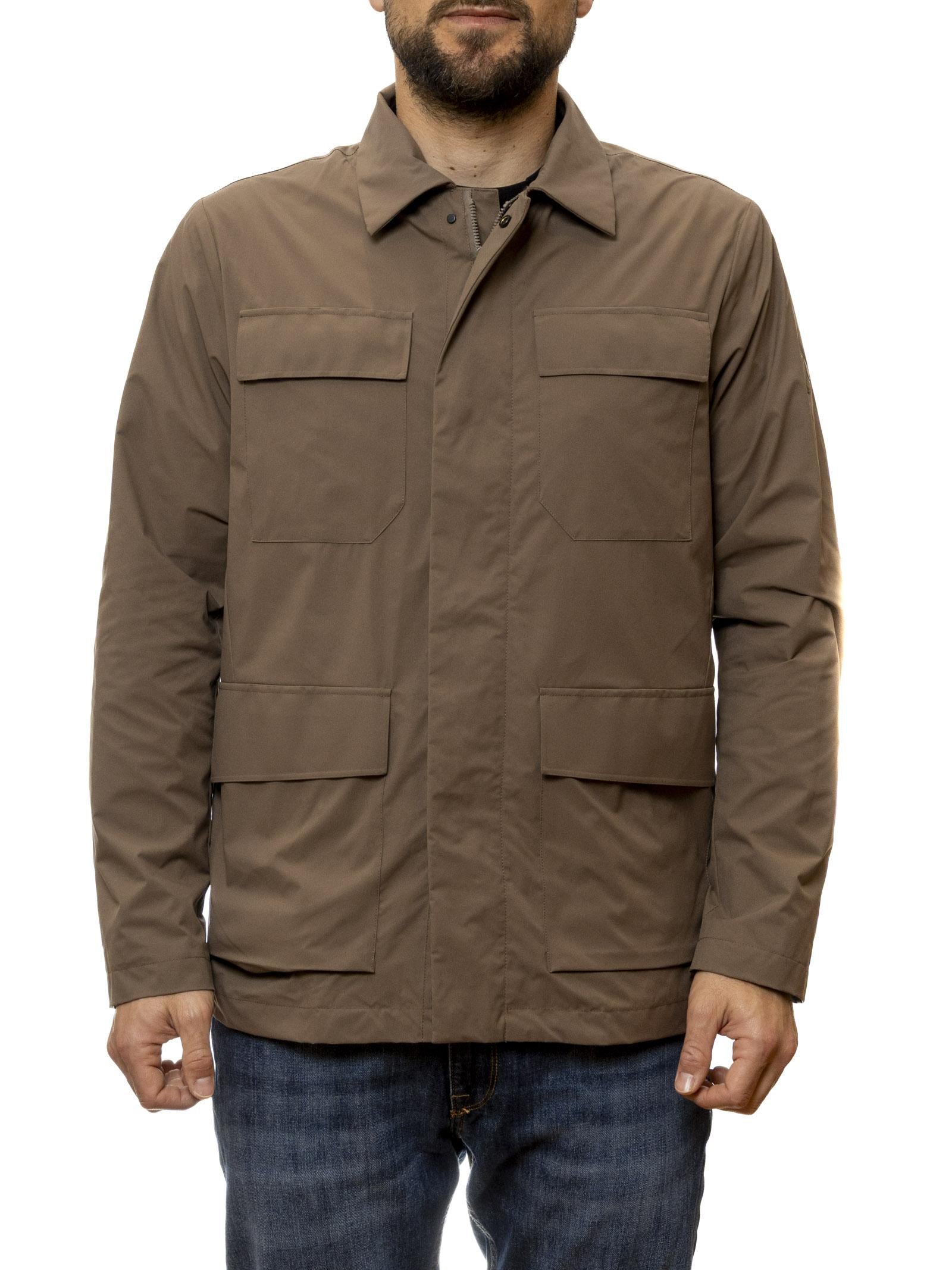 PEOPLE OF SHIBUYA giubbino softshell marrone KASUGAI PM931-260 