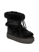 MOON BOOT Doposci icon l track fur nero 2450130 LTRACKFUR-N001 