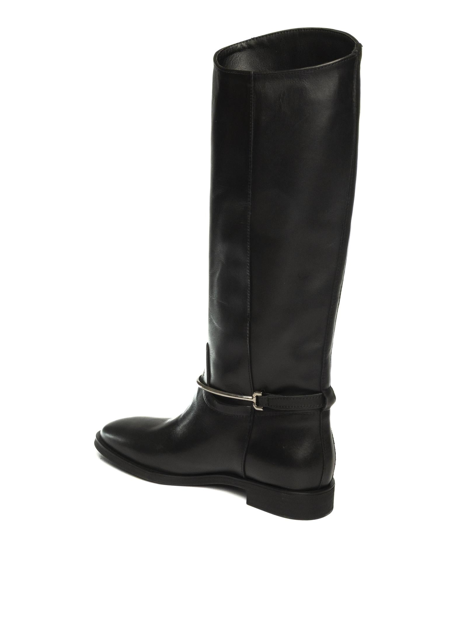 THE ICONA Stivale pelle nero EMMA65 VIT-NERO 