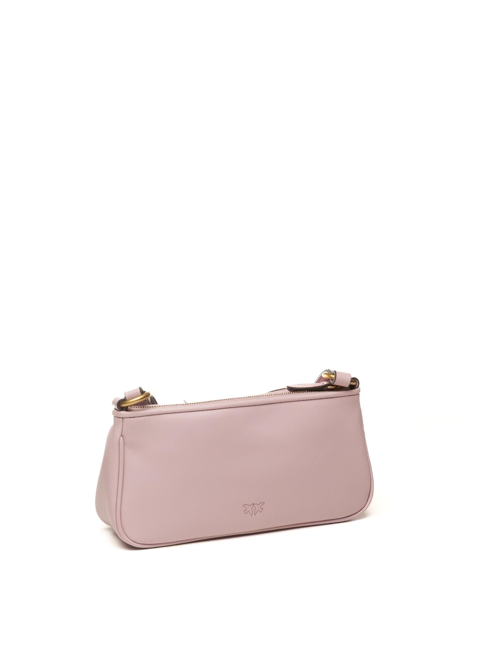 PINKO borsa a spalla half moon rosa/oro 105069-A0QO HALF MOON-P26Q 