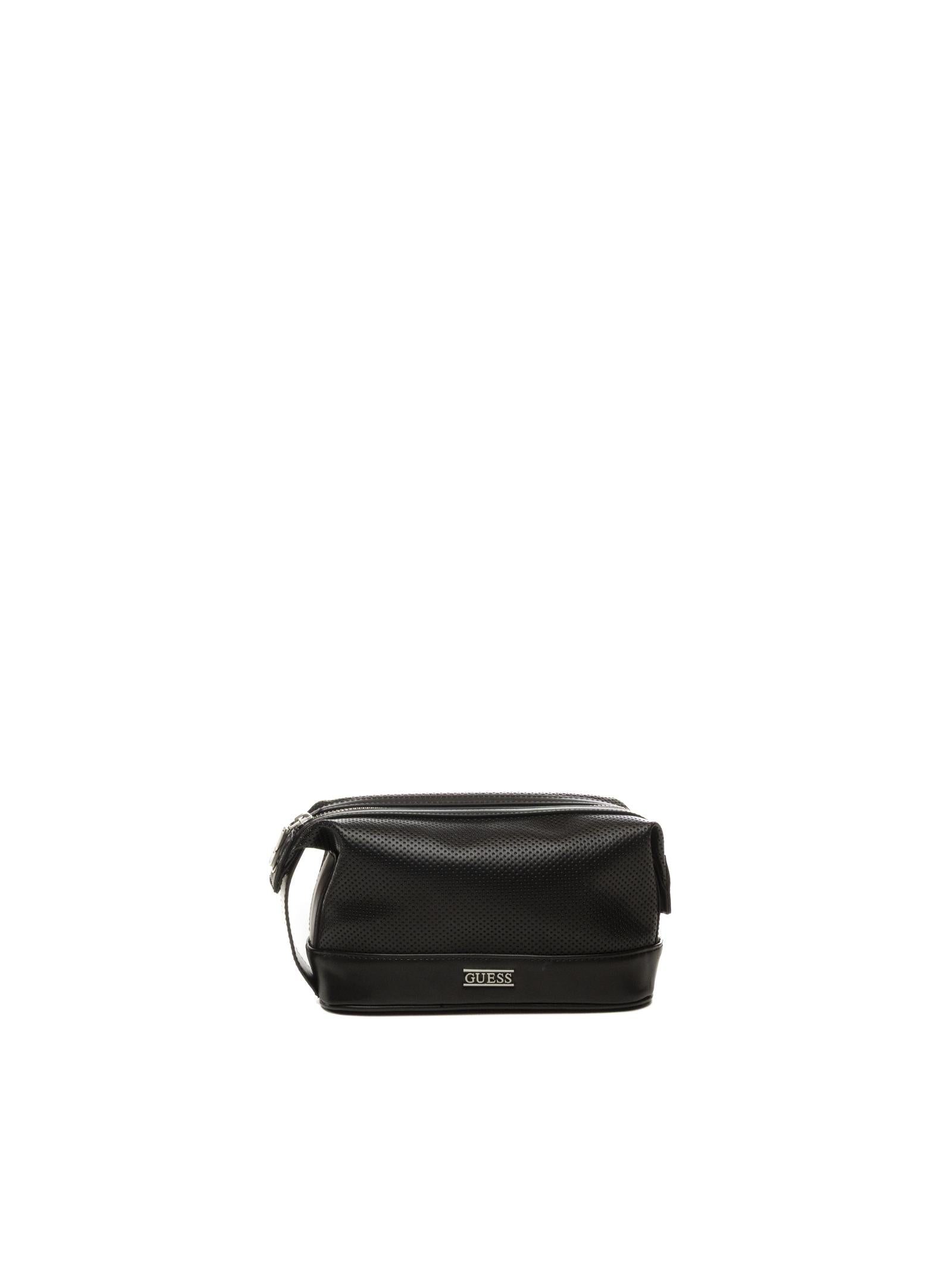 GUESS borsa a mano boston nera PMBOSP P6241 BOSTON-BLACK 