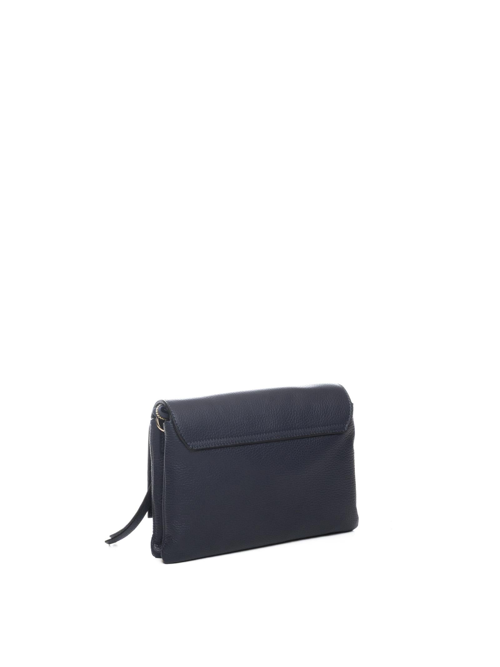 DI LORENZO borsa a spalla madonna blu MADONNA CERVO-BLU 