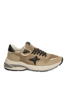 AMA BRAND DELUXE Sneaker moon camoscio beige MOON U 4451-BEIGE 