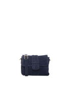 DI LORENZO borsa a spalla sabrina blu SABRINA CAMOSCIO-BLU 