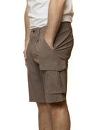 PEOPLE OF SHIBUYA bermuda cotone marrone OMONO PM950-260 