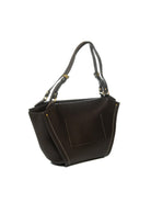 GIANNI CHIARINI borsa a spalla bloom marrone 11796 BLOOM-2107 