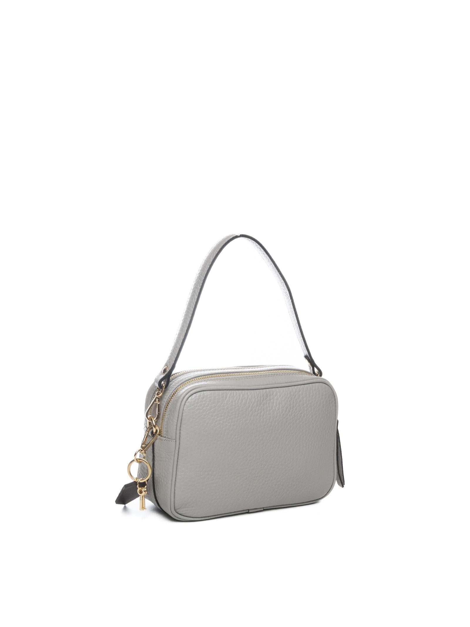 DI LORENZO borsa a spalla viviana grigia VIVIANA CERVO-GRIGIO 