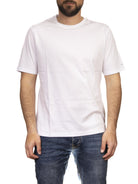 PEOPLE OF SHIBUYA girocollo cotone bianco SHIKO PM444-007 