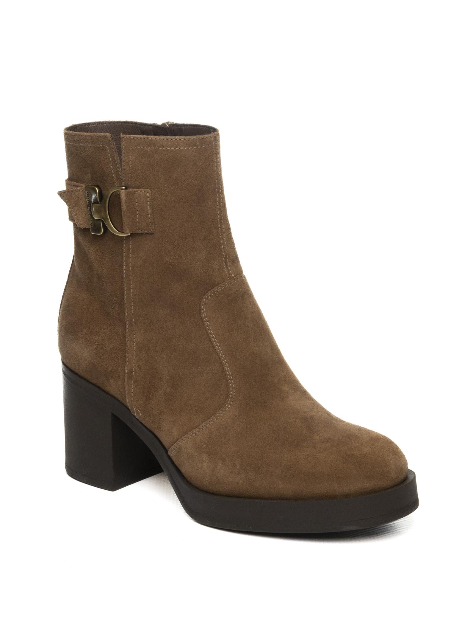 NERO GIARDINI Tronchetto velour mou 513892 VELOUR-MOU 