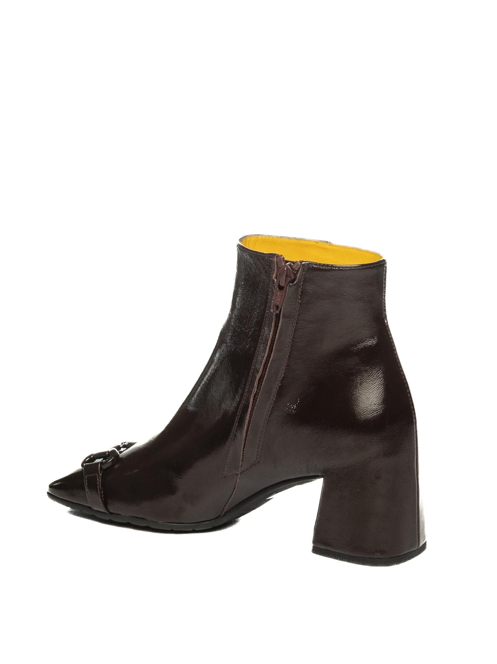 MARA BINI Tronchetto morsetto bordeaux T243 LUX-BURGUNDY 