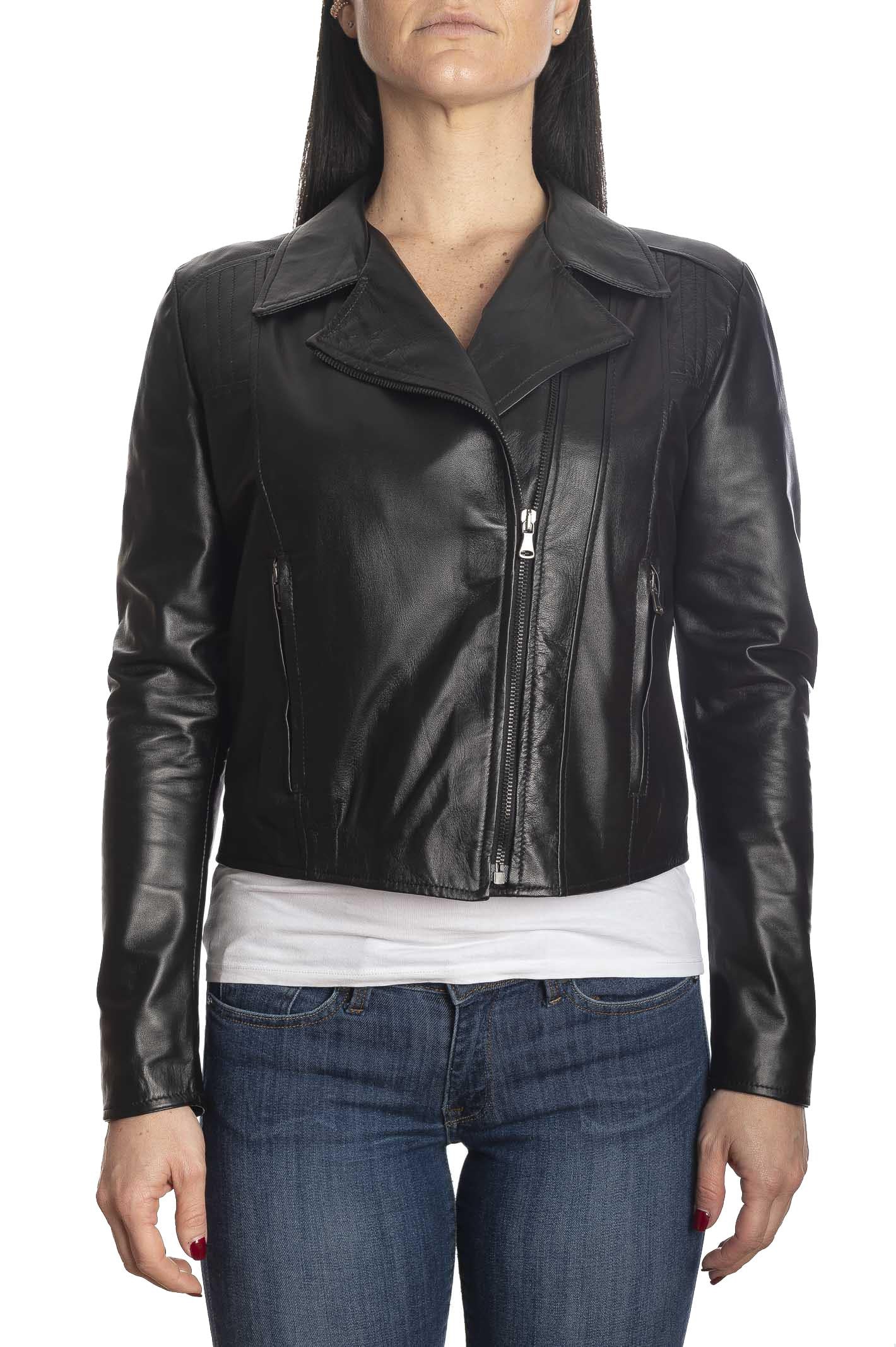 PK BY PASKAL giubbino nappa nero 073 NAPPA-NERO 