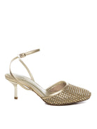 ALBANO VANITY Sandalo strass platino 7017 STRASS-PLATINO 