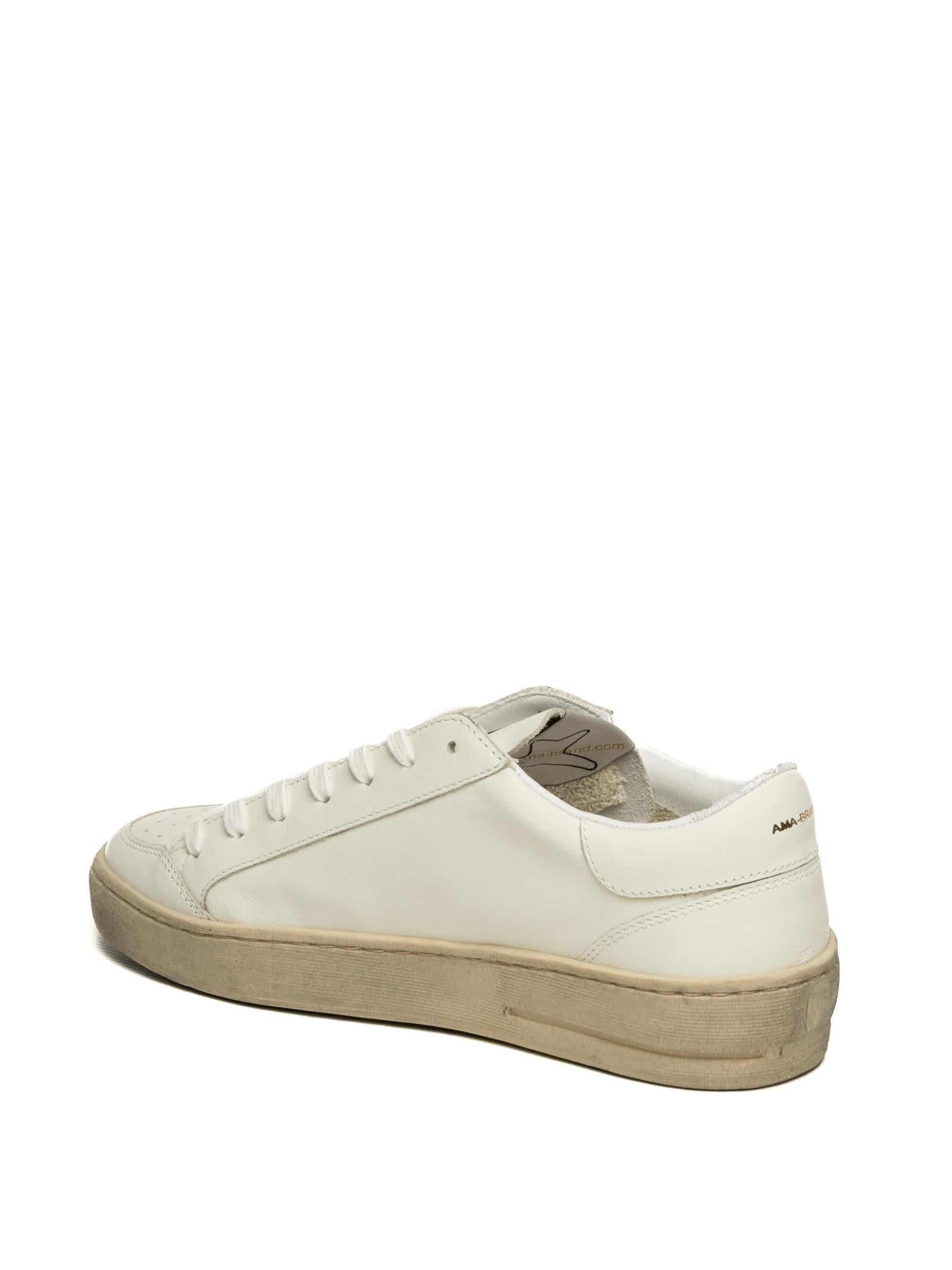 AMA BRAND DELUXE Sneaker slam bianco SLAM D 4524-BIANCO 