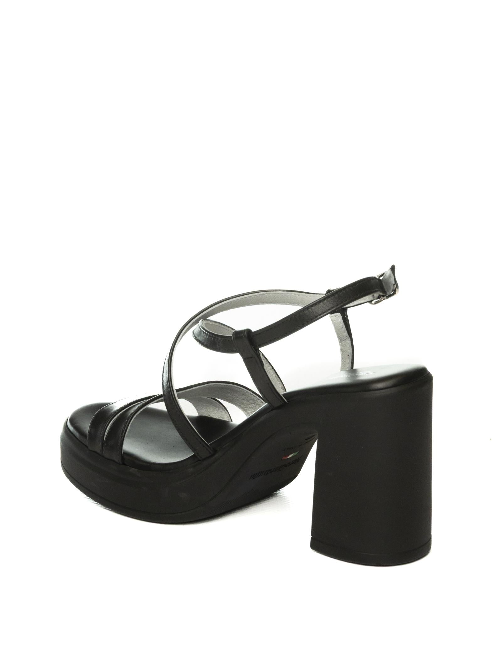 NERO GIARDINI Sandalo pelle nero 513660 BAROLO-NERO 