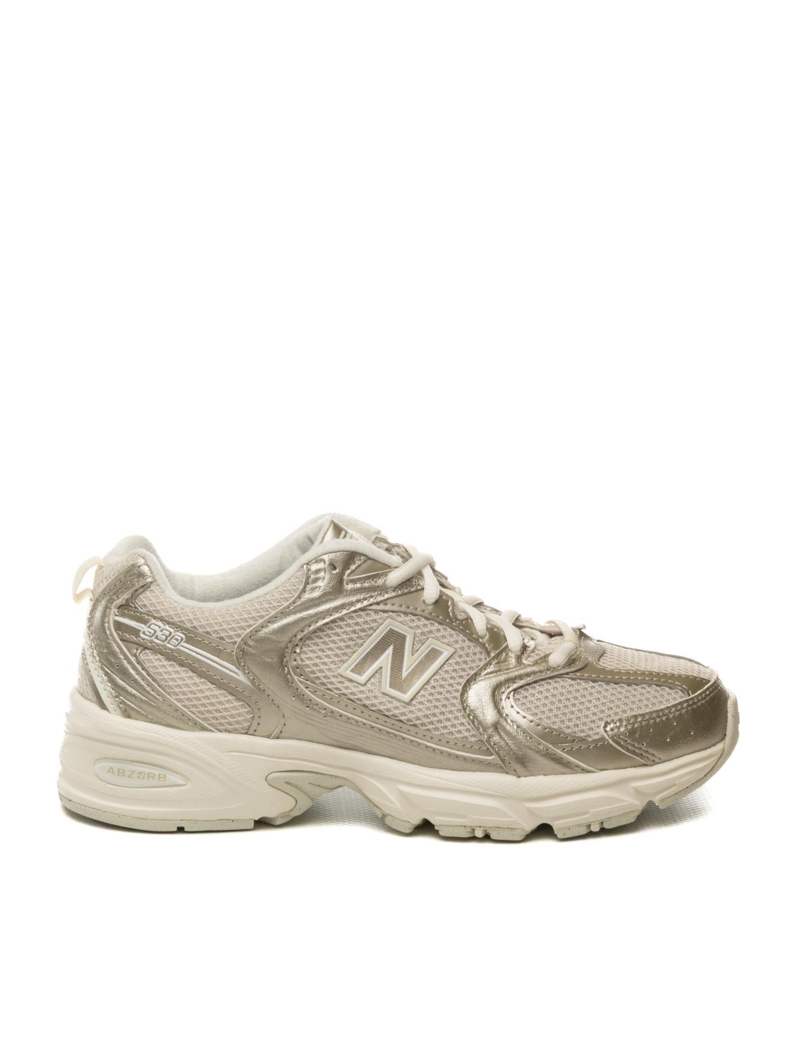 NEW BALANCE Sneaker 530 1zo bianco/oro 530 D 1Z0-GOLD 