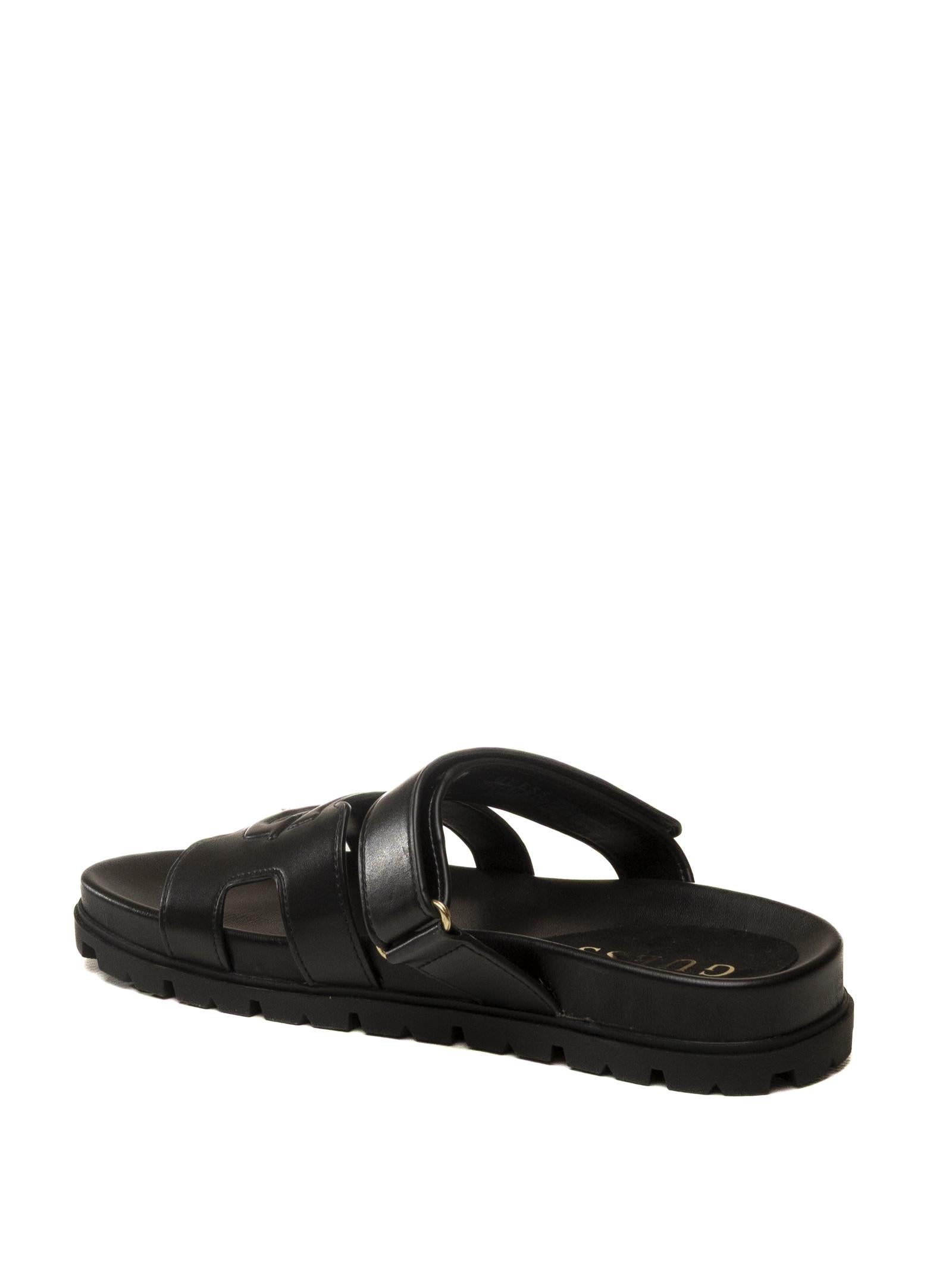 GUESS Sandalo fashie nero FLJFAS ELE03 FASHIE2-BLK 