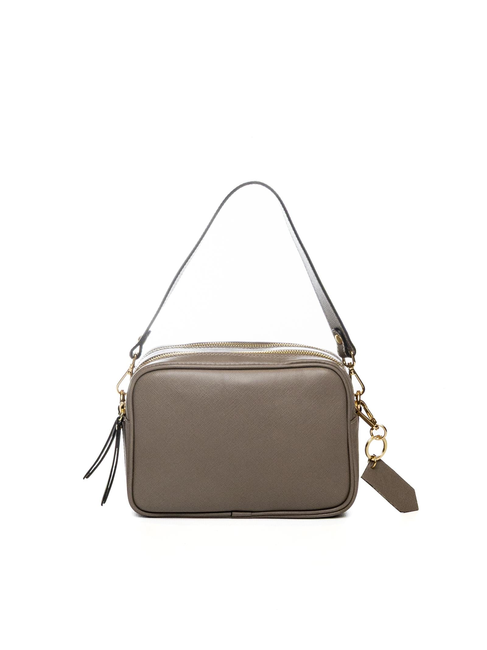 DI LORENZO borsa a spalla viviana taupe VIVIANA SAFFIANO-TAUPE 