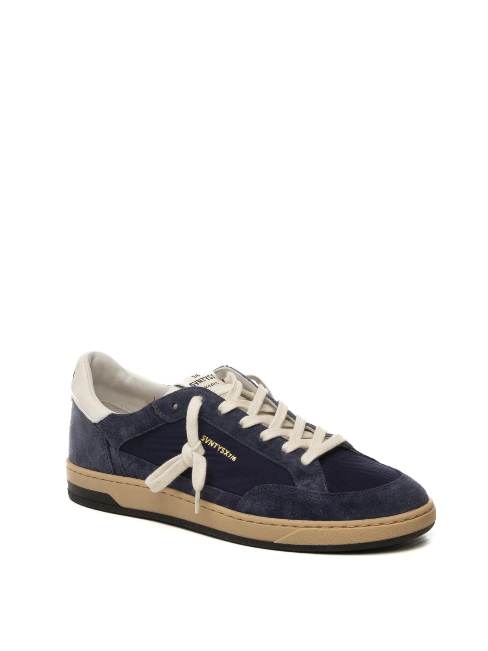 THE 76 Sneaker stay nylon blu STAY U NYLON-BLUE 