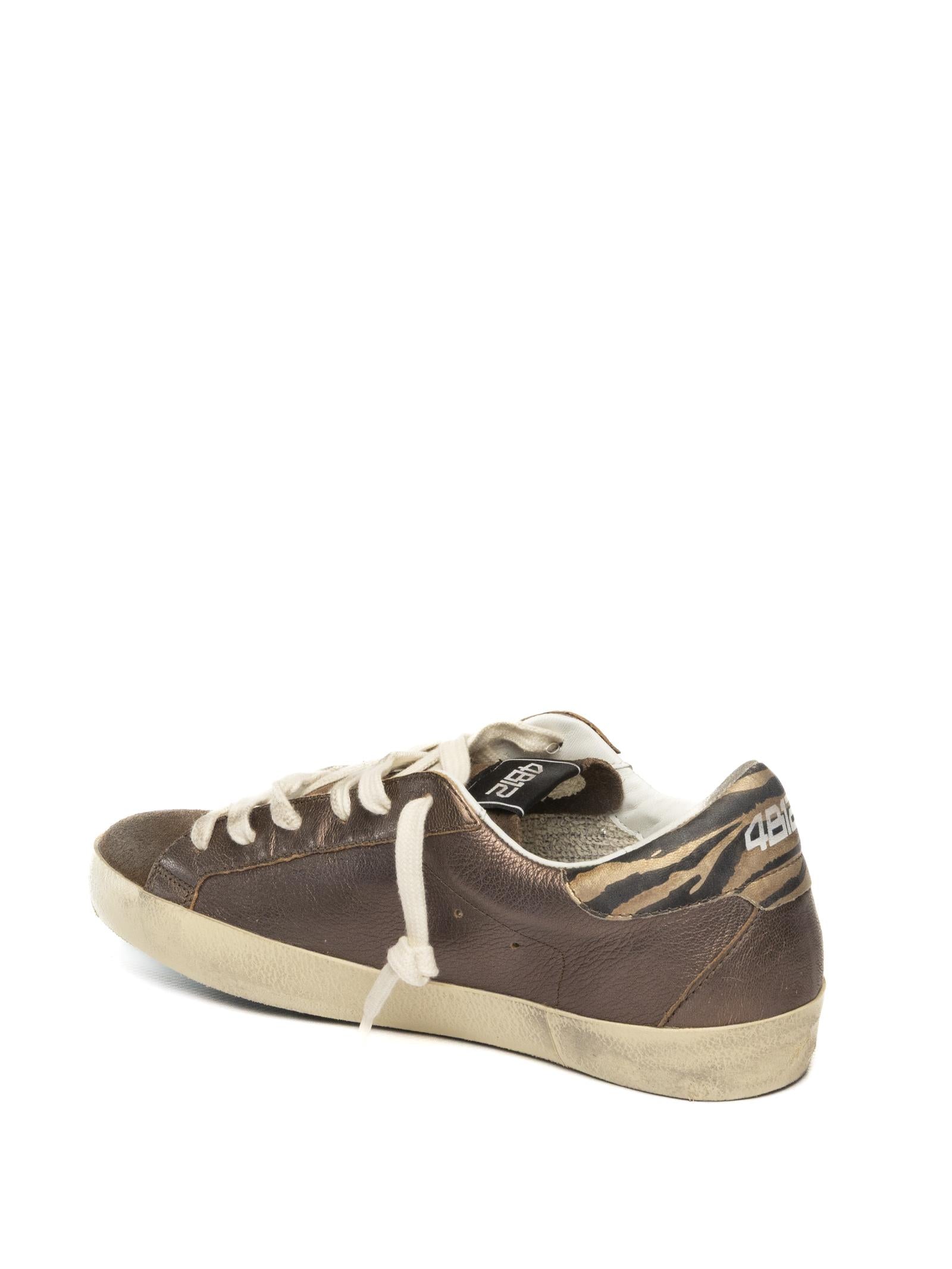 4B12 Sneaker suprime oro SUPRIME D PELLE-331 