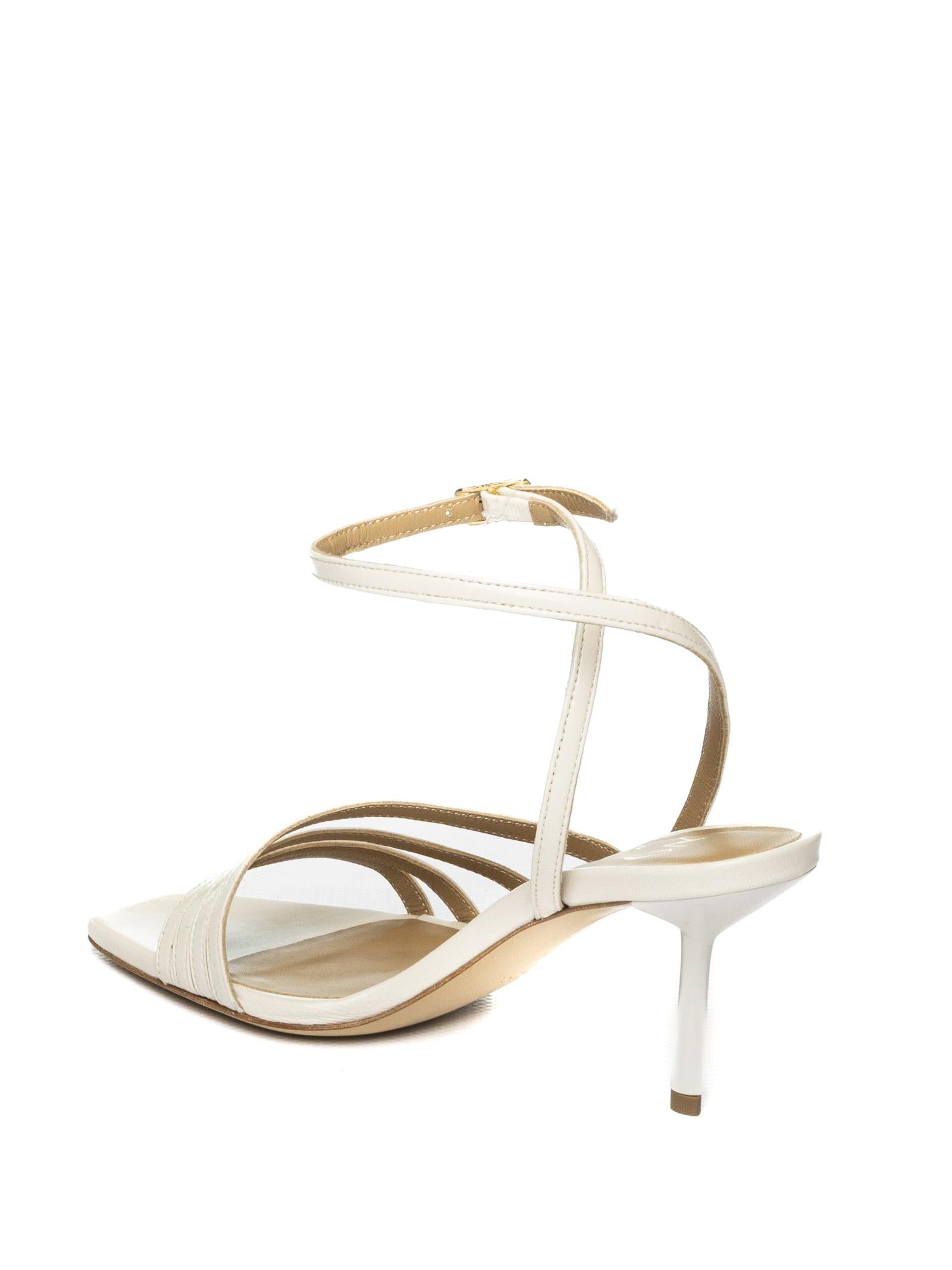 WO MILANO sandalo pitti bianco 945 PITTI-BURRO 