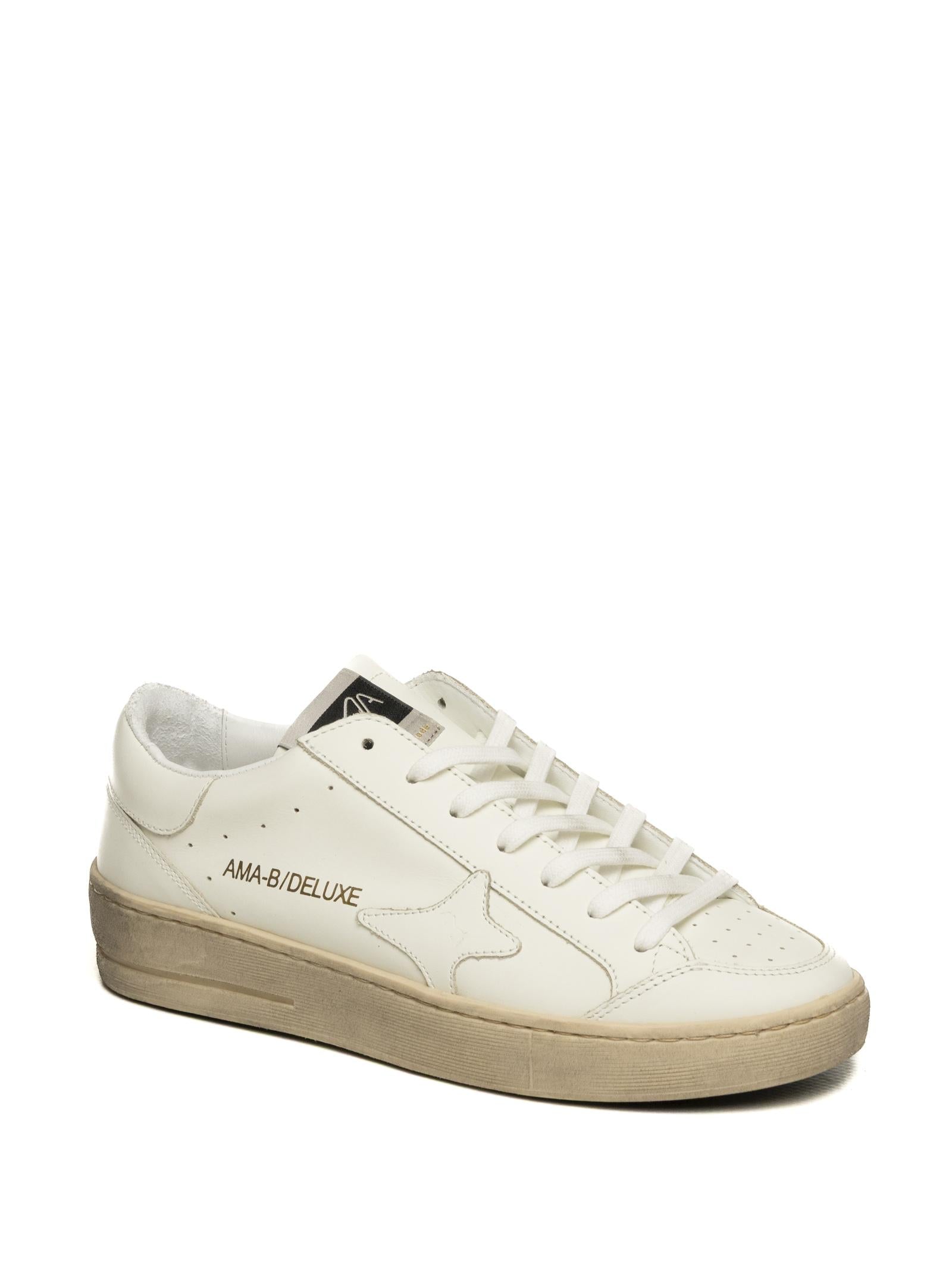 AMA BRAND DELUXE Sneaker slam bianco SLAM D 4524-BIANCO 
