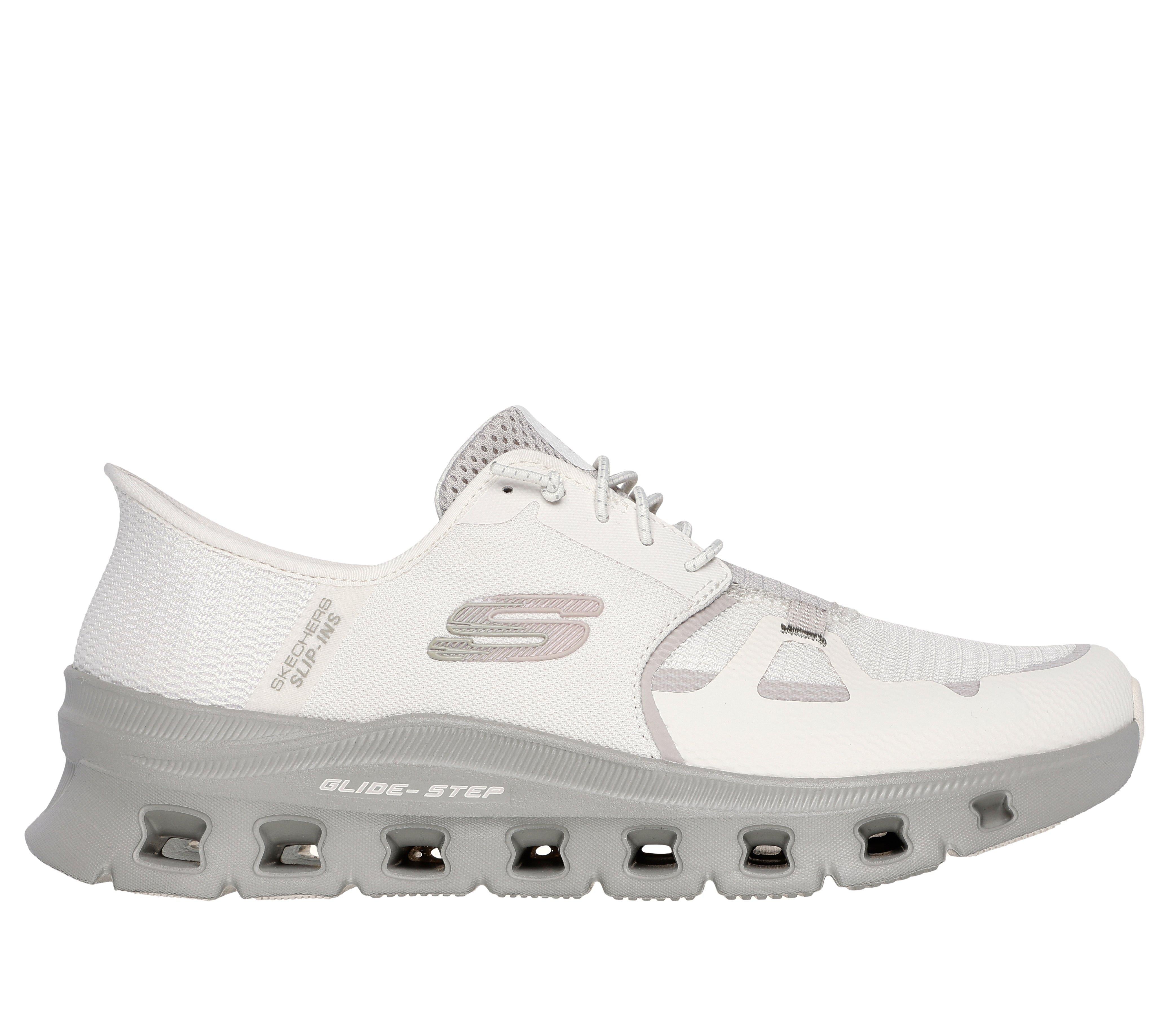 SKECHERS Sneaker glide step pro slip ins bianco 232930 GLIDE STEP PRO-NAT 