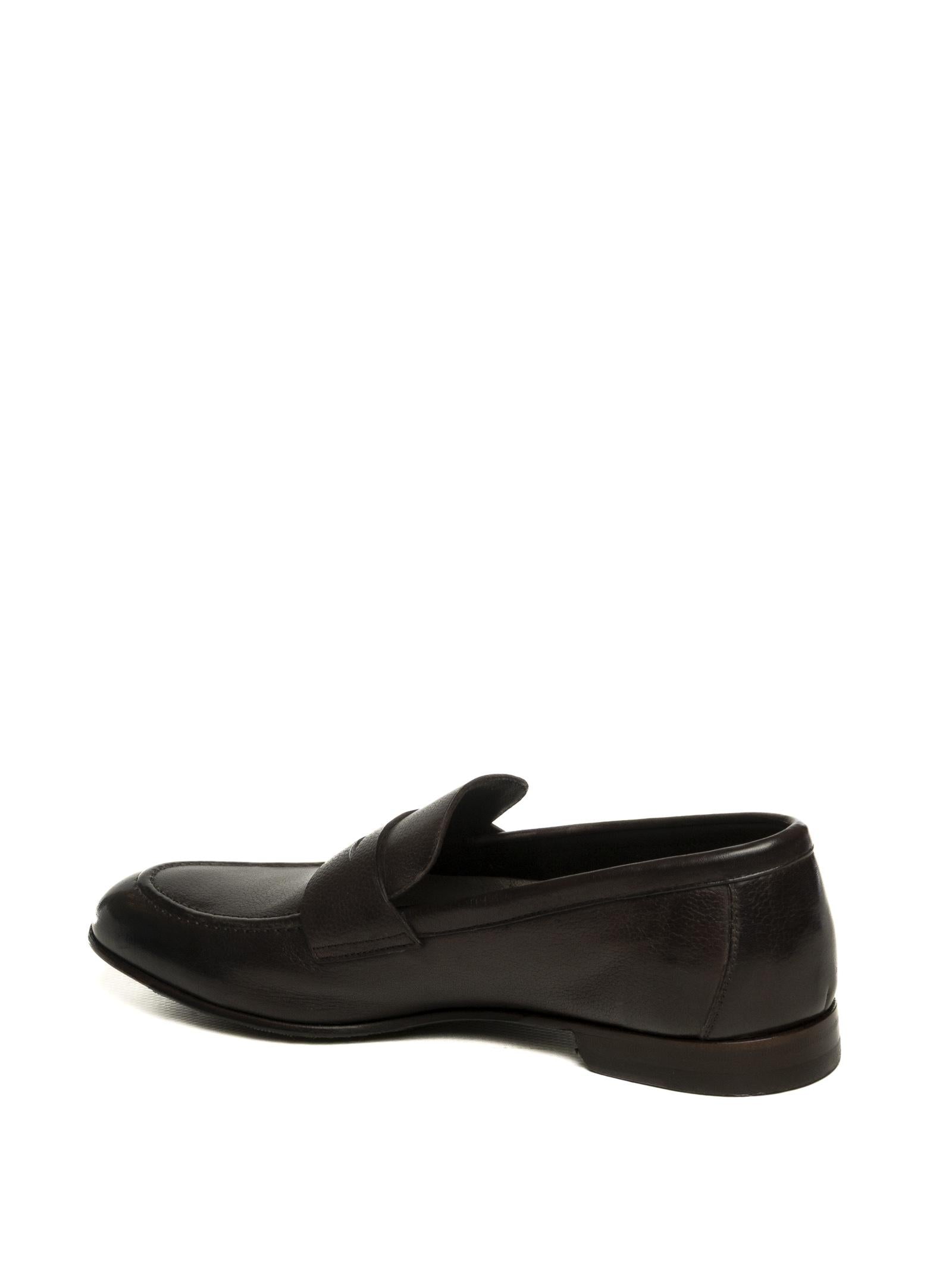 JEROLD WILTON Mocassino grained moro 1101 GRAINED-MORO 
